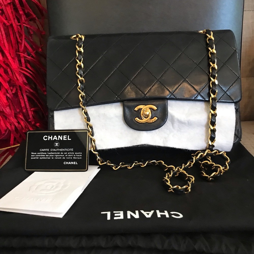 Chanel Vintage Classic Double Flap medium